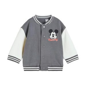 H&M baby Mickey baseball jacket
